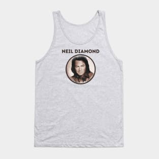 neil diamond || light blue Tank Top